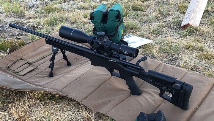 long range rifle shooting with the honda pioneer, Thompson Center Long Range Rifle
