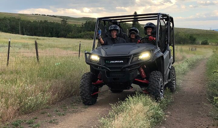 long range rifle shooting with the honda pioneer, Honda Pioneer Action 2