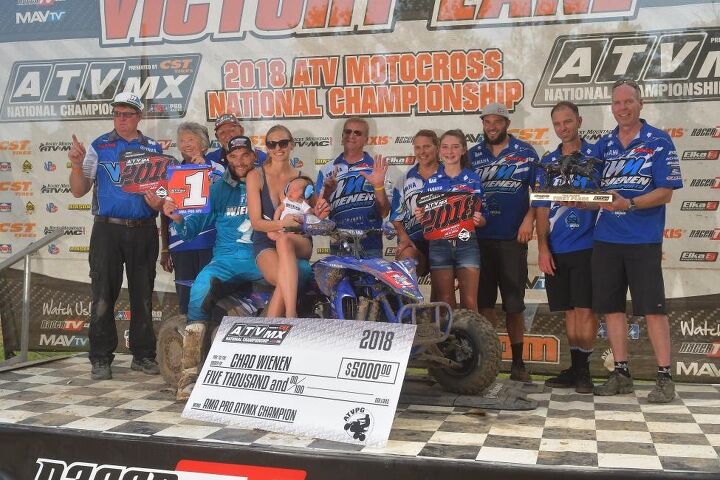 chad wienen earns sixth atv motocross national championship, Chad Wienen ATVMX