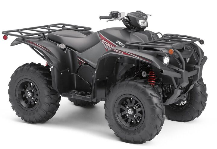 2019 yamaha grizzly 90 unveiled, 2019 Yamaha Kodiak 700 SE Tactical Black