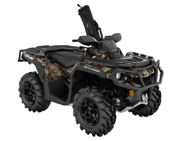 2019 atv com hunting atv of the year, Can Am Outlander Mossy Oak Hunting Edition Front