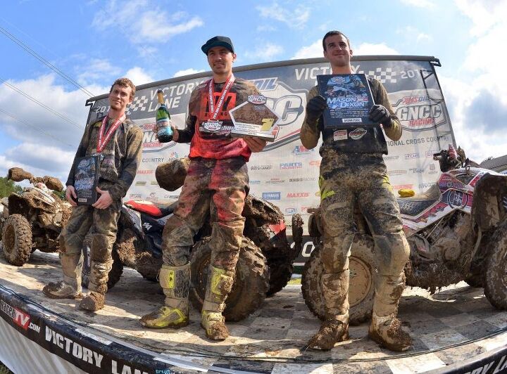 cole richardson earns first career gncc pro win, Mason Dixon GNCC 4x4 Podium