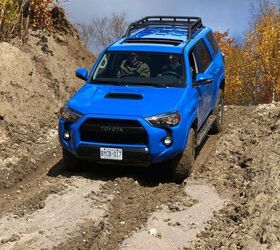 off road riding with toyota trd pro trucks and yamaha, Toyota 4Runner TRD Pro Descent