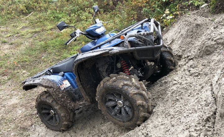 off road riding with toyota trd pro trucks and yamaha, Yamaha Grizzly SE Beauty