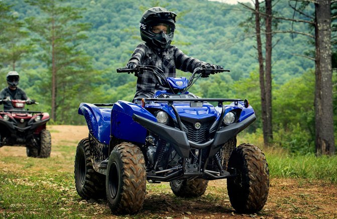 atv com best youth atv of 2019, 2019 Yamaha Grizzly 90