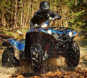 2019 atv com atv of the year, Yamaha Grizzly SE Action