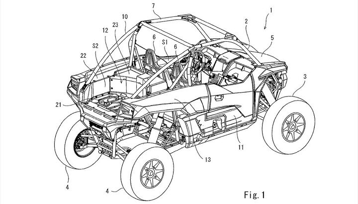 check out these kawasaki sport utv patent drawings