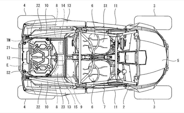 check out these kawasaki sport utv patent drawings, Kawasaki KRX Overhead