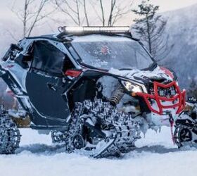 New Can-Am Apache Backcountry Tracks Designed for Deep Snow