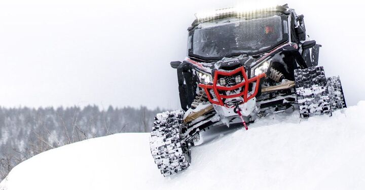 new can am apache backcountry tracks designed for deep snow, Can Am Apache Backcountry Track 4