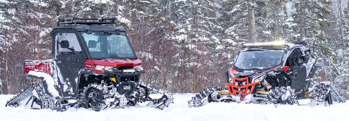 new can am apache backcountry tracks designed for deep snow, Can Am Apache Backcountry Track 1
