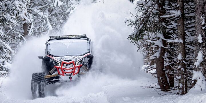 new can am apache backcountry tracks designed for deep snow, Can Am Apache Backcountry Track 3