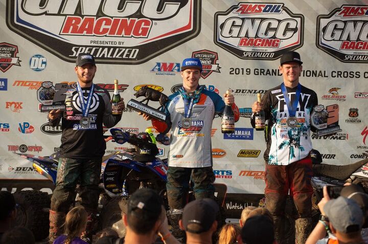 walker fowler opens 2019 season with win at wild boar gncc, Wild Boar GNCC XC1 Podium