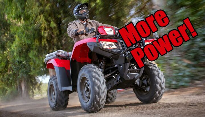 breaking 2020 honda foreman to get bigger 518cc engine