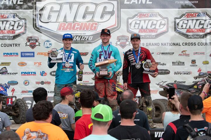 chris borich wins cst tires camp coker bullet gncc, Camp Coker GNCC XC1 Podium