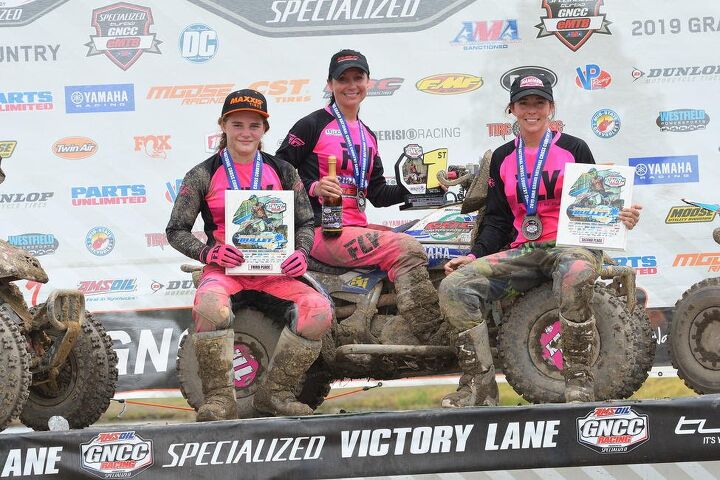 chris borich wins cst tires camp coker bullet gncc, Camp Coker GNCC WXC Podium