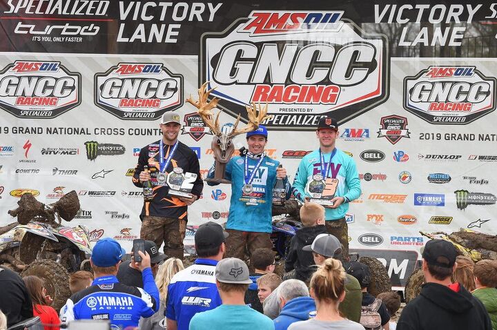 fowler earns win at yamaha racing x factor whitetails gncc, X Factor Whitetails GNCC XC1 Podium