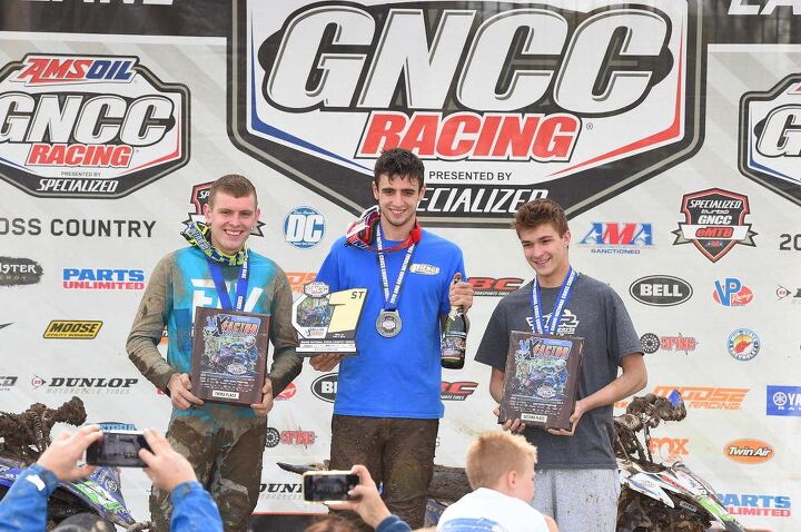 fowler earns win at yamaha racing x factor whitetails gncc, X Factor Whitetails GNCC XC2 Podium