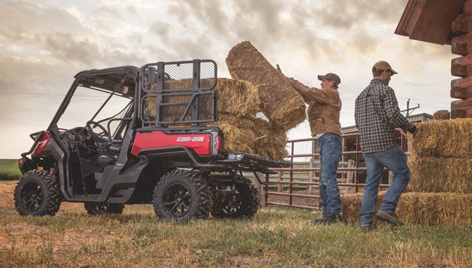 brp offers rebates for agriculture businesses on can am defender models