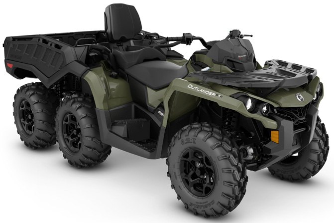 two seat atv buyer s guide, Can Am Outlander MAX 6x6 DPS Two Seat ATV