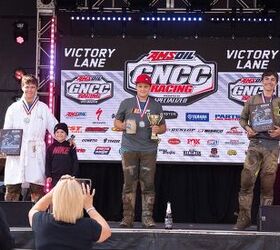 fowler extends championship lead with win at snowshoe gncc, Showshoe GNCC Youth Podium