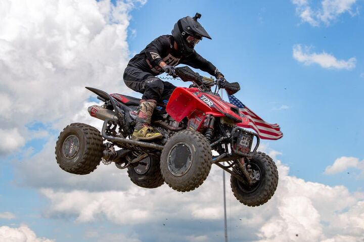 hetrick sweeps motos at unadilla atvmx national, Brandon Hoag