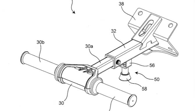 passenger grab bar patent provides another look at kawasaki sport utv