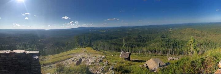 exploring south dakota s black hills in a yamaha wolverine video, Custer Peak View