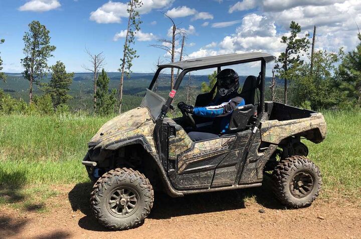 exploring south dakota s black hills in a yamaha wolverine video, Black Hills View UTV