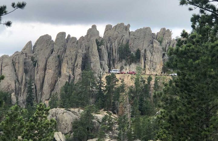 exploring south dakota s black hills in a yamaha wolverine video, Needles Highway