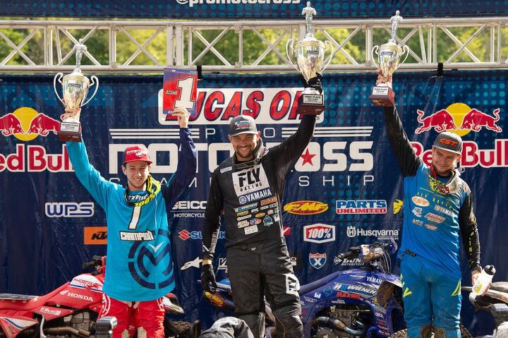 joel hetrick clinches 2019 atv motocross championship, ATV Motocross Podium