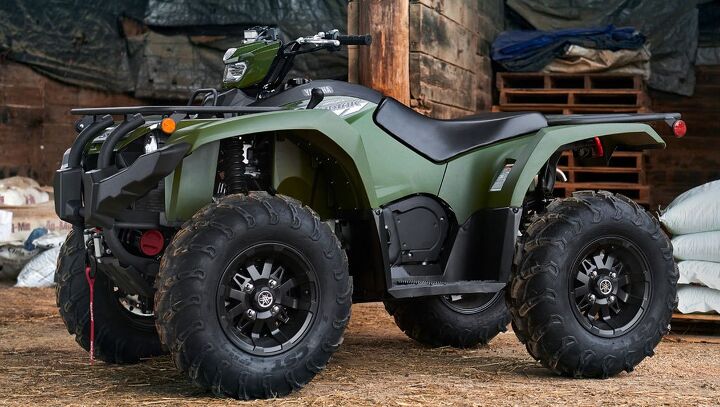 2020 yamaha atv and utv lineup unveiled with new xt r editions, 2020 Yamaha Kodiak 450 SE Tactical Green