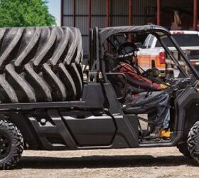 five of the best utvs for farmers, 2020 Can Am Defender PRO XT Flat Bed