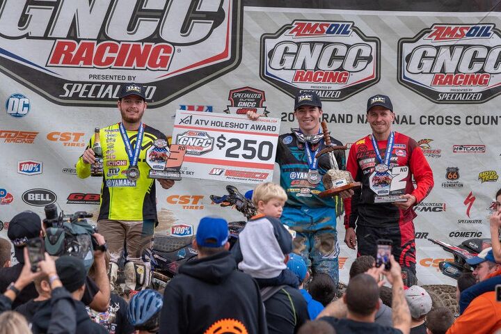 fowler wins inaugural black sky gncc, Black Sky GNCC XC1 Podium