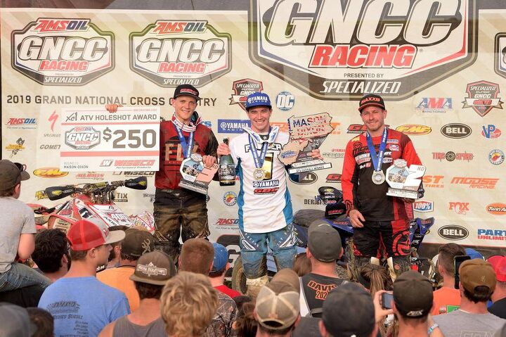 fowler clinches fifth straight gncc championship, Mason Dixon GNCC XC1 Podium