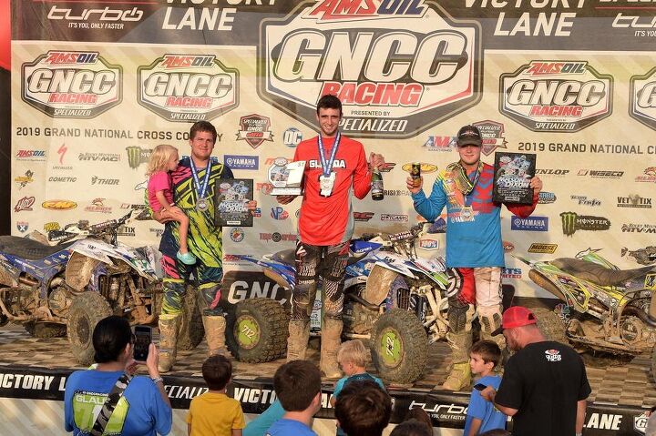 fowler clinches fifth straight gncc championship, Mason Dixon GNCC XC2 Podium