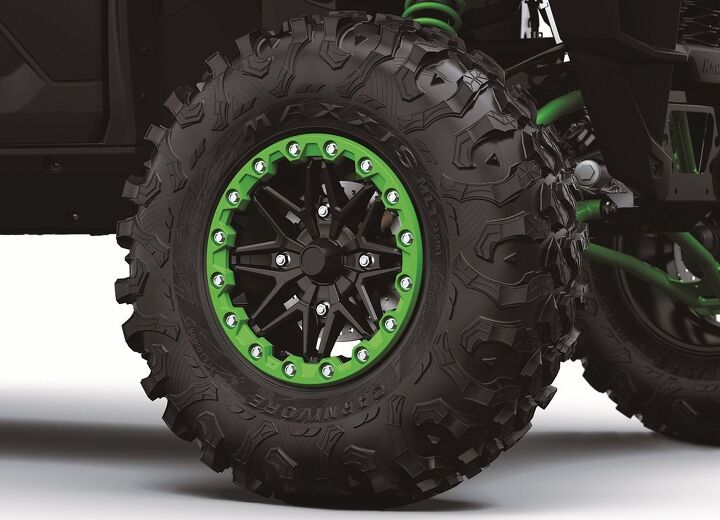 kawasaki teryx krx 1000 unveiled, Kawasaki Teryx KRX 1000 Front Wheel and Tire