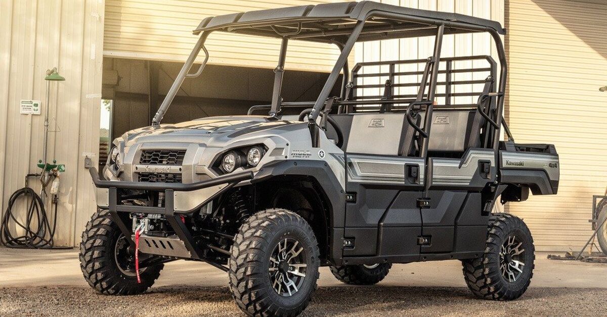 Mule Pro Fxt Kawasaki OEM Front Bumper - 2015-2023 Mule PRO-DX/DXT/FX ...