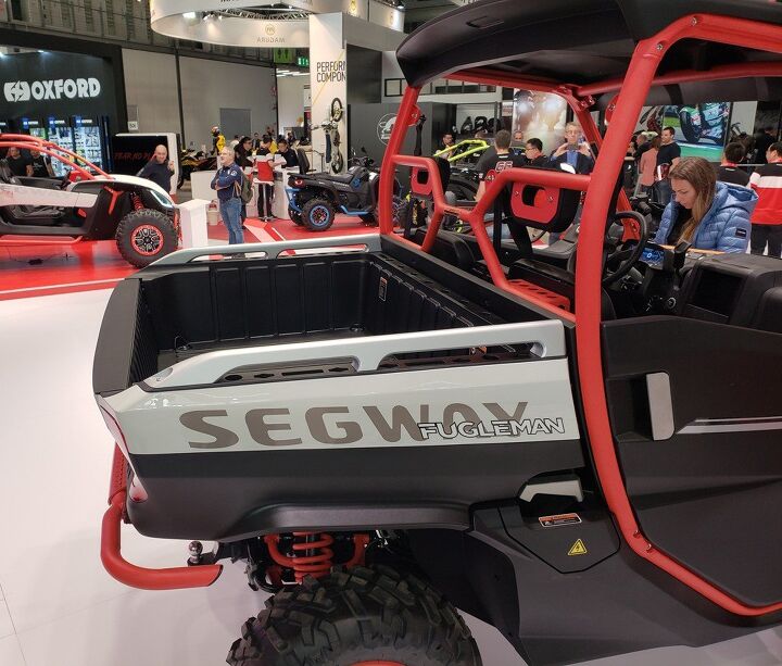 segway atv and utvs unveiled at eicma, Segway Fugleman Bed