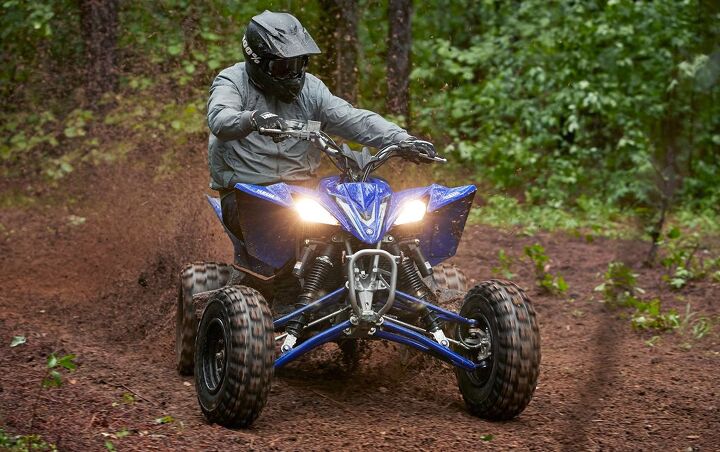 sport atv of the year atv com awards, 2020 Yamaha YFZ450R Action