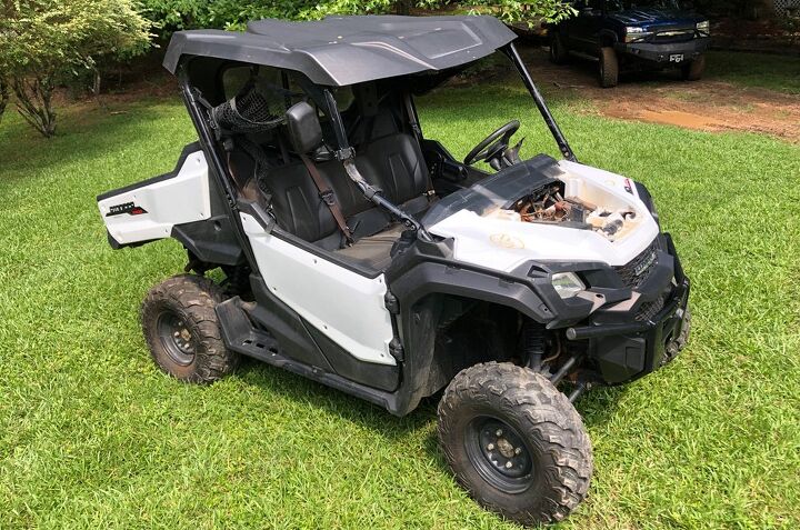 how to buy a utv for under 5000, Honda Pioneer Damaged