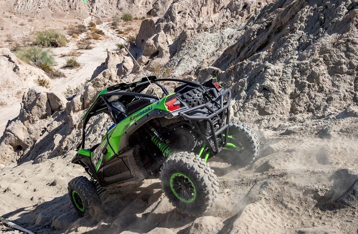 sport utv of the year atv com awards, 2020 Kawasaki Teryx KRX1000 Down Hill