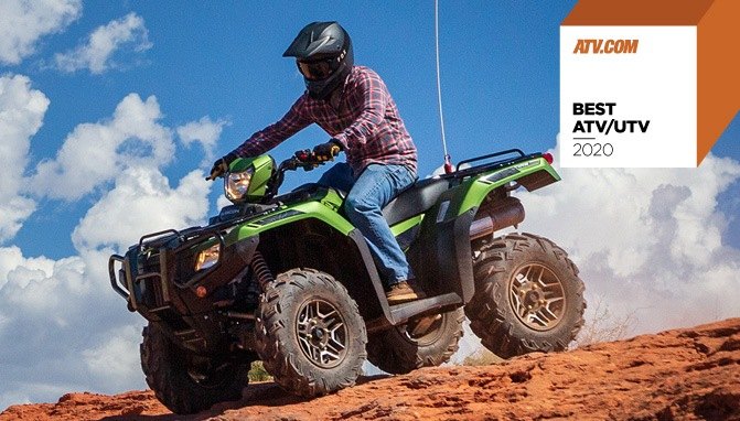 off road vehicle of the year atv com awards