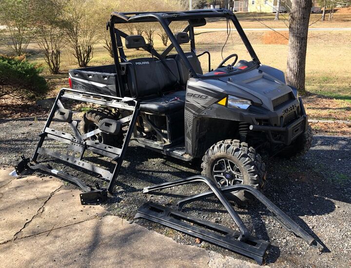 how to replace your utv roll cage, Damaged UTV Roll Cage Ready To Be Replaced