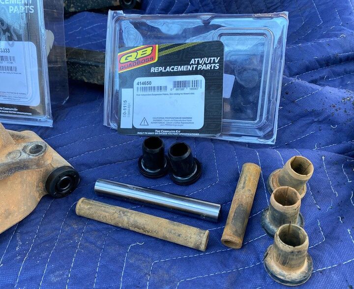 utv steering and suspension overhaul, QuadBoss Bushing Insert