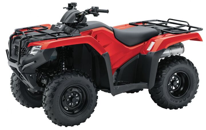 five of the best cheap four wheelers, These cheap four wheelers don t skimp on quality Honda FourTrax Rancher 4x4