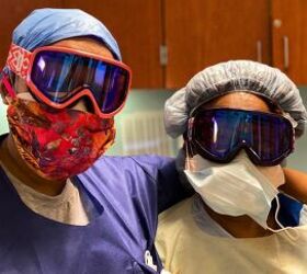 polaris donates 509 and klim goggles to healthcare workers, Healthcare Workers Goggles