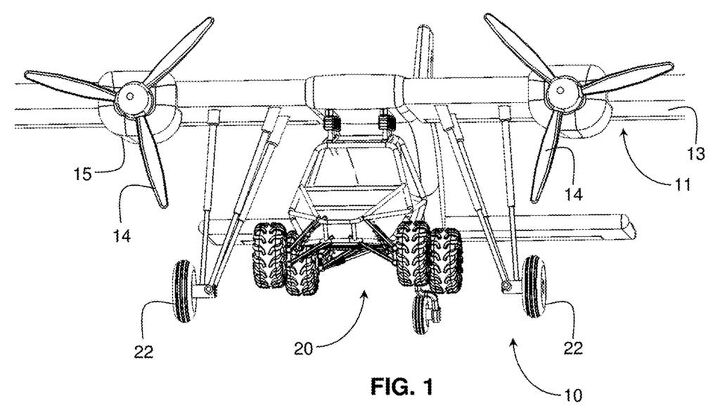 check out this new flying utv patent