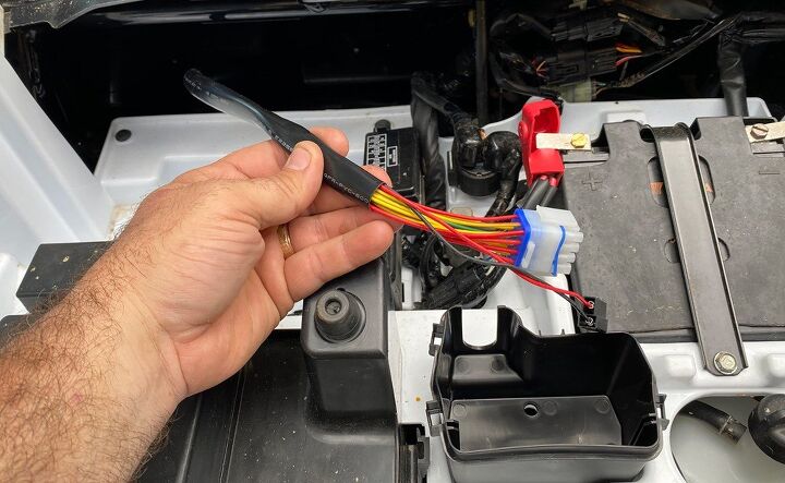 honda pioneer 1000 wiring harness and switch plate install, Honda Pioneer Wiring Harness and Switch Plate 11a
