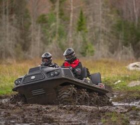into the wild 5 extreme places you can go with argo, ARGO Aurora XTVs make quick work of swamps powered by dependable V twin 4 stroke EFI gas engines that are available in 33 or 40 horsepower outputs